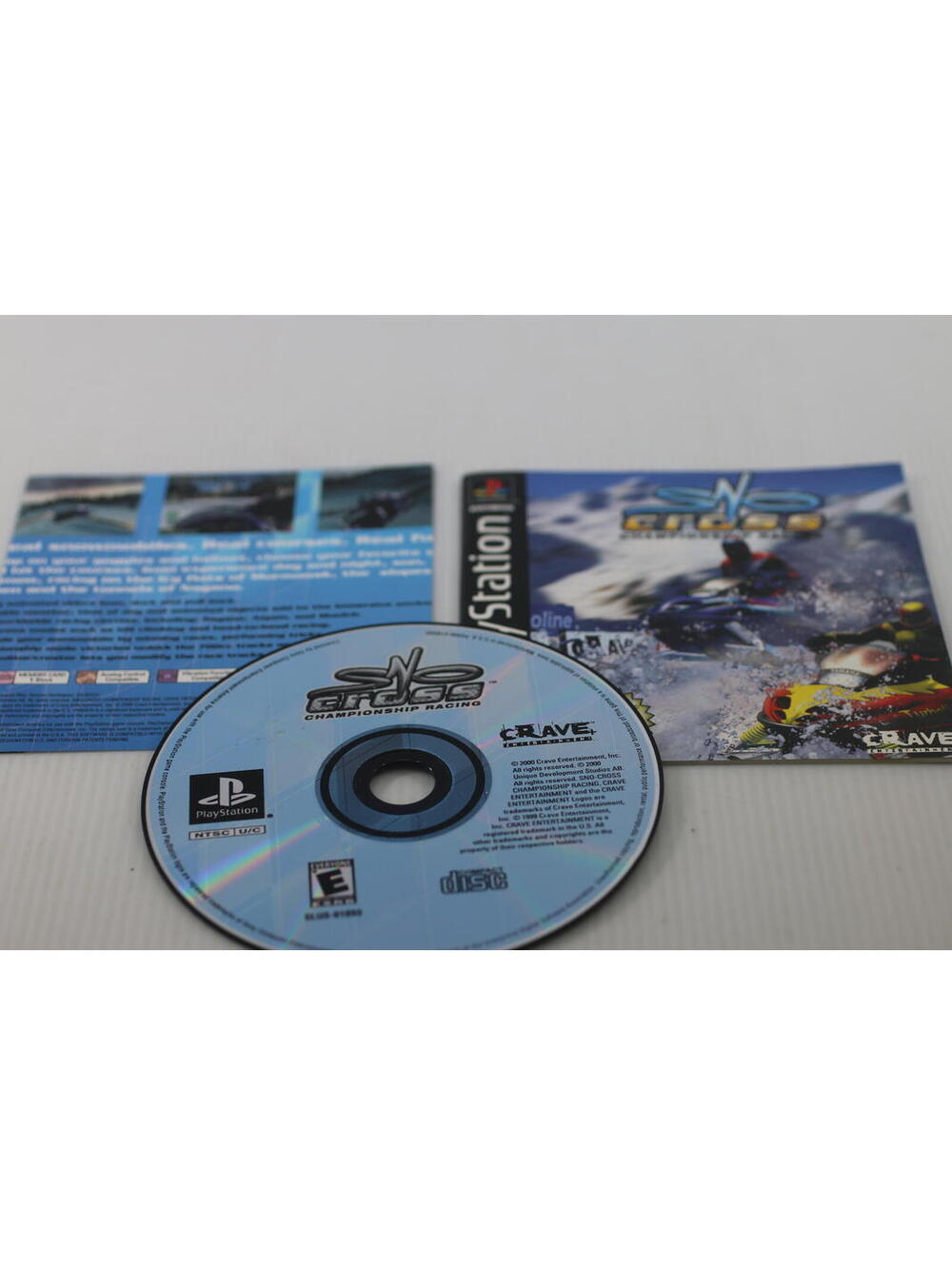 SnoCross Championship Racing Sony PlayStation Video Game PS1